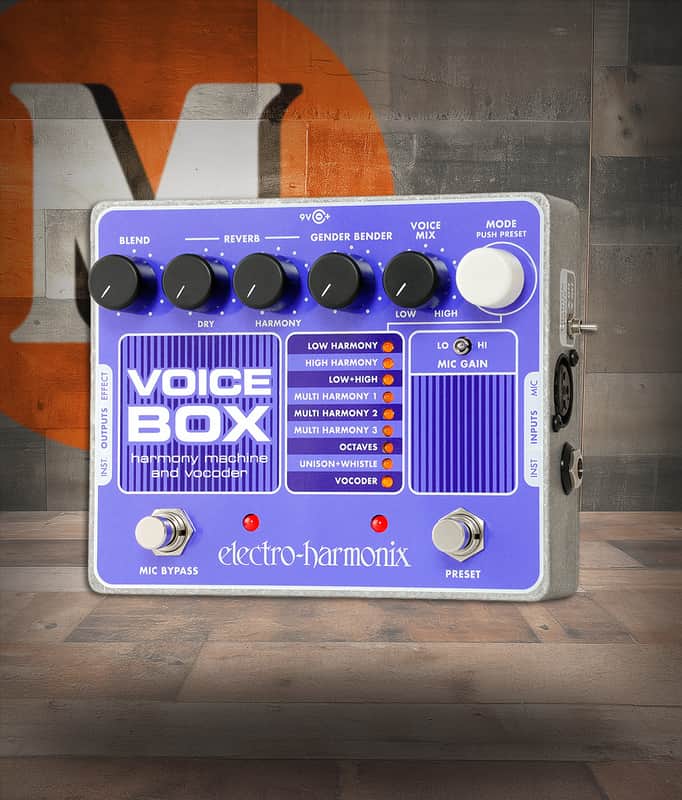 Electro-Harmonix Voice Box Harmony Machine & Vocoder (VOICE BOX) image 1