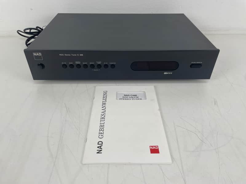 NAD - C440 - RDS Stereo Tuner - Inc. Manual image 1