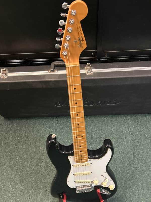 Fender Squier Stratocaster 1989 - Black image 1
