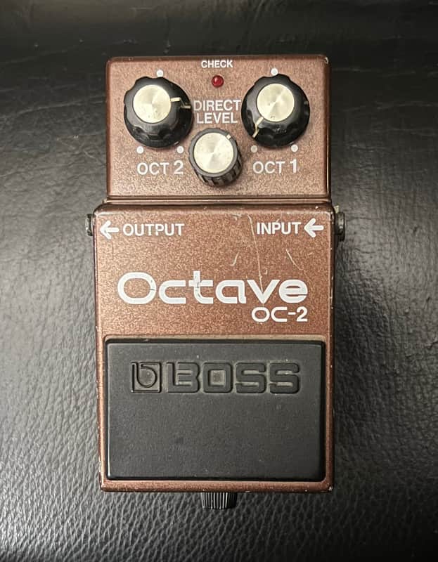 Boss OC-2 Octave (Black Label) January 1988- Brown image 1