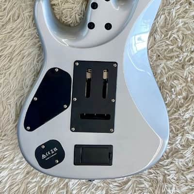 Ibanez Model TOD10 Tim Henson Signature Electric Guitar, Classic Silver w/Bag image 11