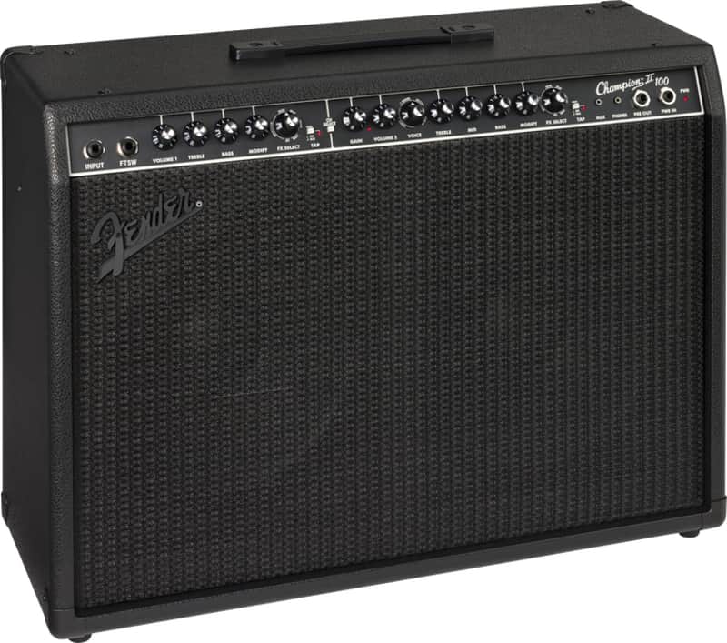 Fender Champion II 100-watt 2 x 12-inch Combo Amplifier - Blackout image 1