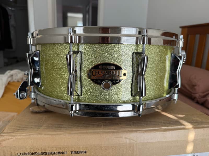 Yamaha Andre Ceccarelli RARE Snare 14 x 5.5 image 1