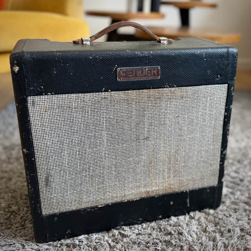 Fender Deluxe 5C3 Wide Panel 10-Watt 1x12" Guitar Combo 1953 - 1955 - Tweed image 1