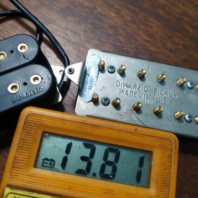 DiMarzio IGNO DP285 Bridge / Fusion Edge Neck Ihwpmn2 HH pickup set - Black image 4