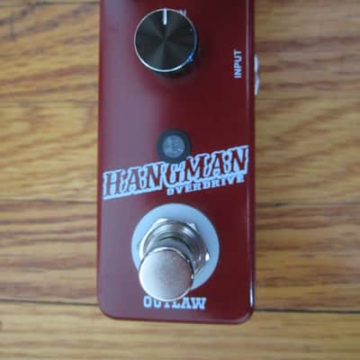 Reverb.com listing, price, conditions, and images for outlaw-effects-hangman-guitar-overdrive-pedal