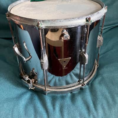 Ajax New Fidelity Dual Parade Snare 14” x 11.5” 1930s - Chrome over Brass (COB) image 3