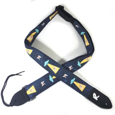 UFO Alien Guitar Strap - Alien Abduction Guitar Straps - Flying Saucer Guitar Strap - Area 51 Guitar Strap - Double Padded Comfortable image 3