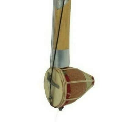 Handmade 15chabi Ravanhatta Rajasthani Sarangi Folk Fiddle Musical String Instrument Ravanahatha2022 image 2