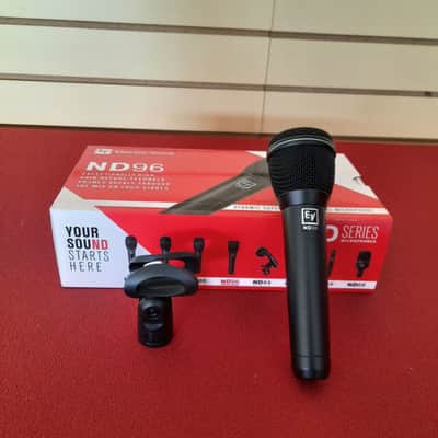 Electro-Voice ND96 Dynamic Supercardioid Vocal Microphone ND-96 w/ Bag + Clip ~w/ FREE Express Ship! image 1