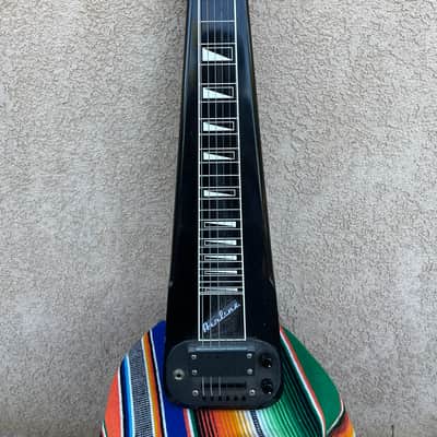 Airline / Valco Lap Steel Guitar 1960s - Black image 1