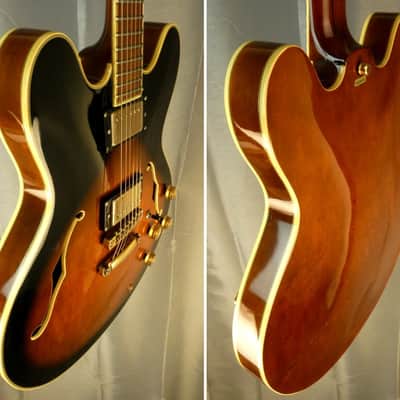 VIDEO- Epiphone by GIBSON Sheraton II  1992 Korea - Vintage Sunburst - Import Japan image 6