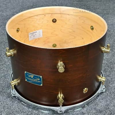 Canopus RFM 3pc Drum Set 22/13/16 Bitter Brown Oil image 6