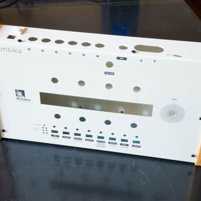 Mutable Instruments Ambika Full DIY Kit with White Metal Case with Wood Sides Incl. 9 Filters image 1