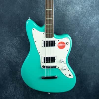 Squier Paranormal Baritone Jazzmaster HH Sea Foam Green ISSD26003202 image 1