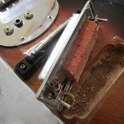 Teisco MJ-2 Parts Guitar (broken truss rod) mid 1960's Sunburst image 3