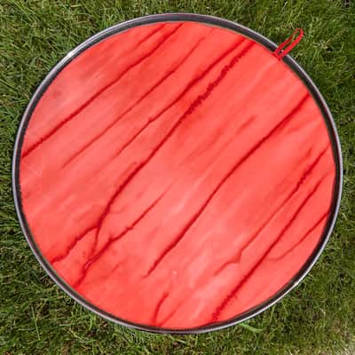 18" single layer Drum Bunny cloth drum cover - dampener - partial mute - compare to Drum Tortillas - Quesadilla - Big Fat Snare image 1