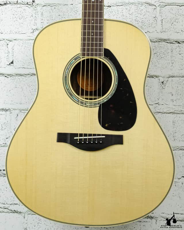 Yamaha LL6 ARE Original Jumbo Natural Rosewood Back/Sides image 1