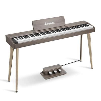 DDP-60 88-Key Digital Piano – Semi-Weighted Electric Keyboard w/ Stand & 3 Pedals image 4