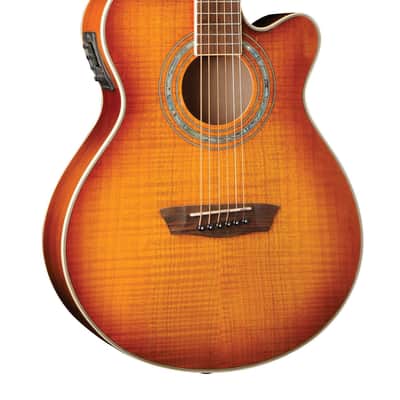 Washburn Festival EA15 Ice Tea Burst image 1