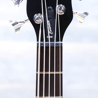 Warwick RockBass Corvette Basic 5-String Burgundy Red Transparent Satin w/Bag image 7