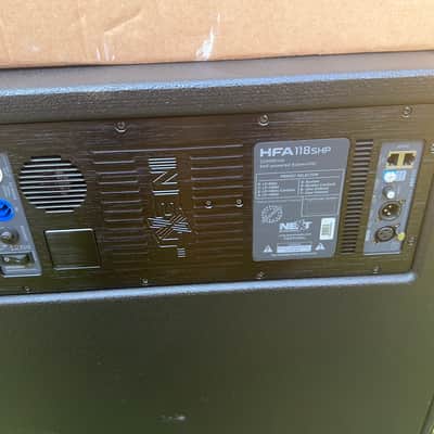NEXT-proaudio HFA118sHP 18” Active Hybrid-Horn High Power Subwoofer | 5920W Peak | 141dB SPL | Networkable DSP | Pro Live Sound image 8