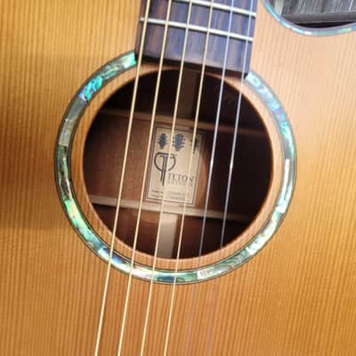 Teton STS205CENT Dreadnought with Electronics 2010s - Natural image 20