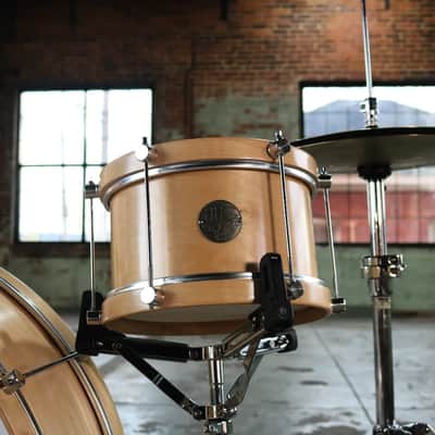 HHG Drums Maple Single Tension Drum Set  Natural Satin Lacquer image 5