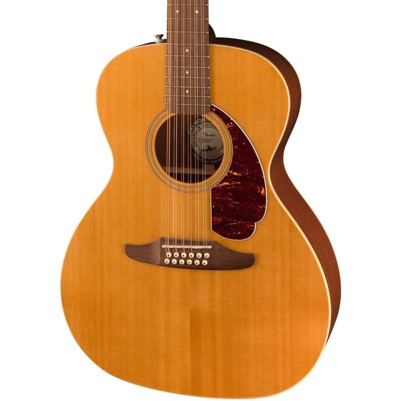 Fender Villager™ 12-String Acoustic Electric Guitar - Aged Natural image 1