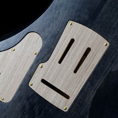Jersey Girl Homemade Guitars Tapa-Verblet - 2025 - Holographic Blue - 25+ Year Old Carved-Maple Top. NEW, (Authorized Dealer) image 19