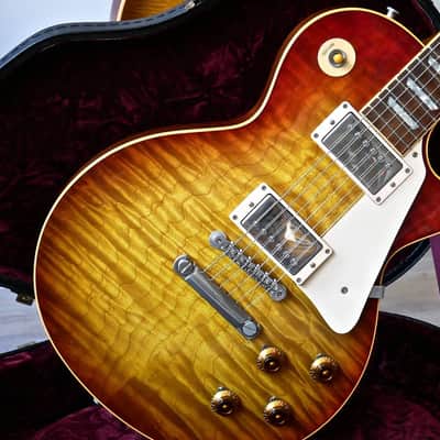1999 Gibson Custom Shop 1959 Reissue R9 Cherry Burst image 8