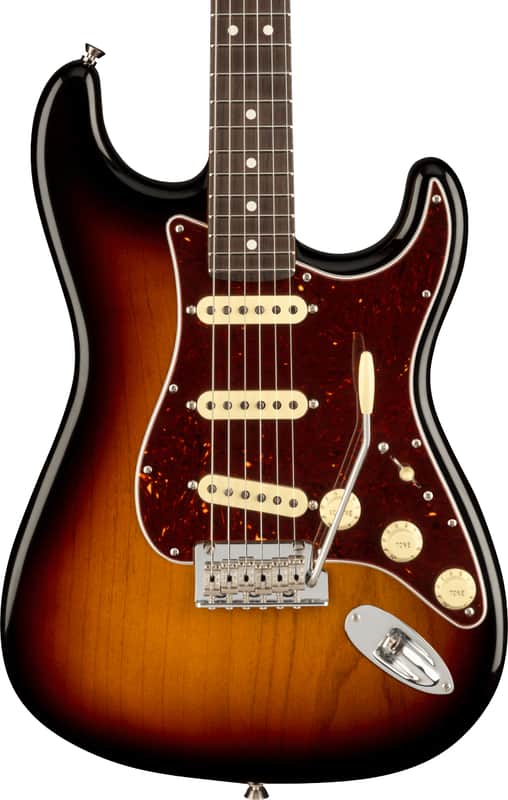 Fender American Professional II Stratocaster with Case (Rosewood/3-Color Sunburst) image 1