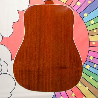 Epiphone Inspired By Gibson Hummingbird 12-String, Aged Cherry Sunburst Gloss image 5