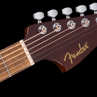 Fender  California Standard Redondo™ CE, Spruce Top, Black Pickguard, 3-Color Sunburst image 6