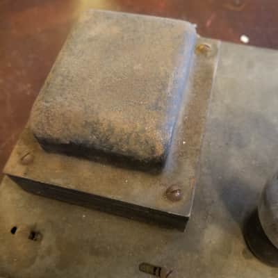 Seeberg 830-1Z Vintage Mono 2A3 Tube Amp Head Dual Tone Compensator 1930s - Wrinkled Black Paint image 11
