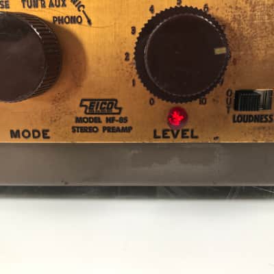 EICO Model HF-85 Stereo Tube Preamp (Preamplifier) image 3