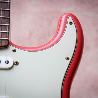 FENDER USA Custom Shop '63 Reissue Stratocaster Journeyman Relic "Fiesta Red" (2022) image 8