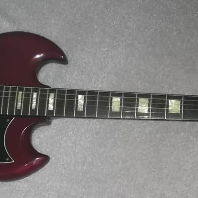 Doublecut red with Tremolo 1971 made by ASCO Japan, very rare image 2