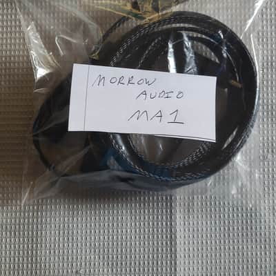 Morrow Audio MA1 RCA / XLR interconnects with Pure Harmony Connectors image 2