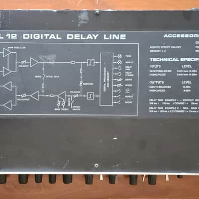 Dynacord DDL-12 rare digital delay chorus flanger VCO modulator image 7
