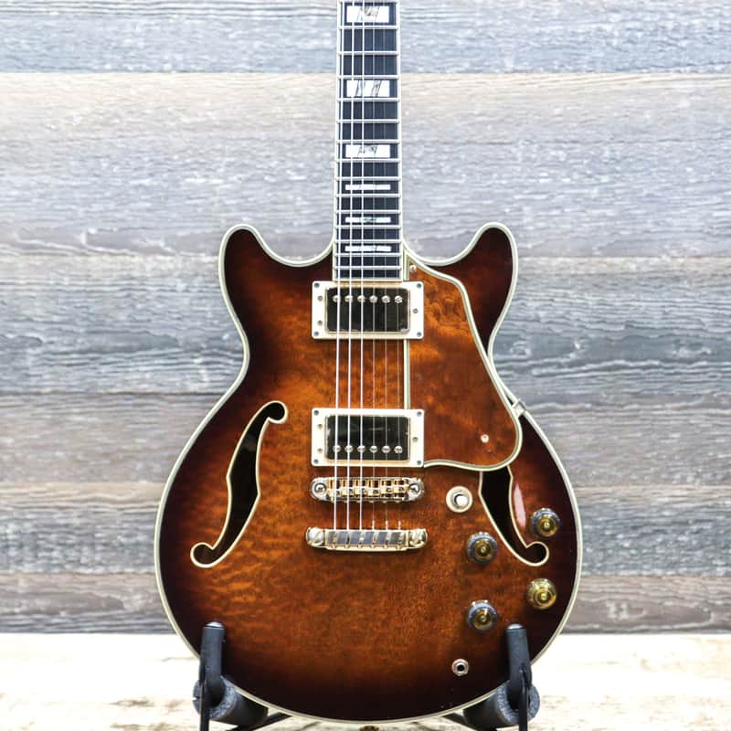 Ibanez AM200 Artstar Series Antique Violin Hollow Body Electric Guitar w/Case image 1