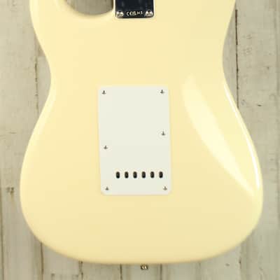 DEMO Fender Jimmie Vaughan Tex-Mex Strat - Olympic White (659) image 3