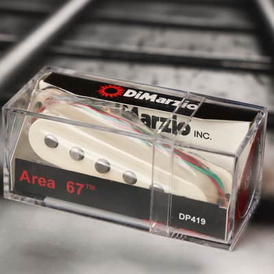 DiMarzio DP419AW Area 67 Pickup - Aged White / Strat