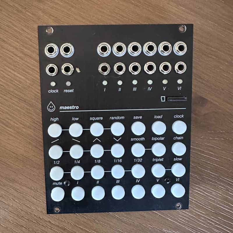 Acid Rain Maestro eurorack Clocked Modulation Controller LFO Sequencer image 1