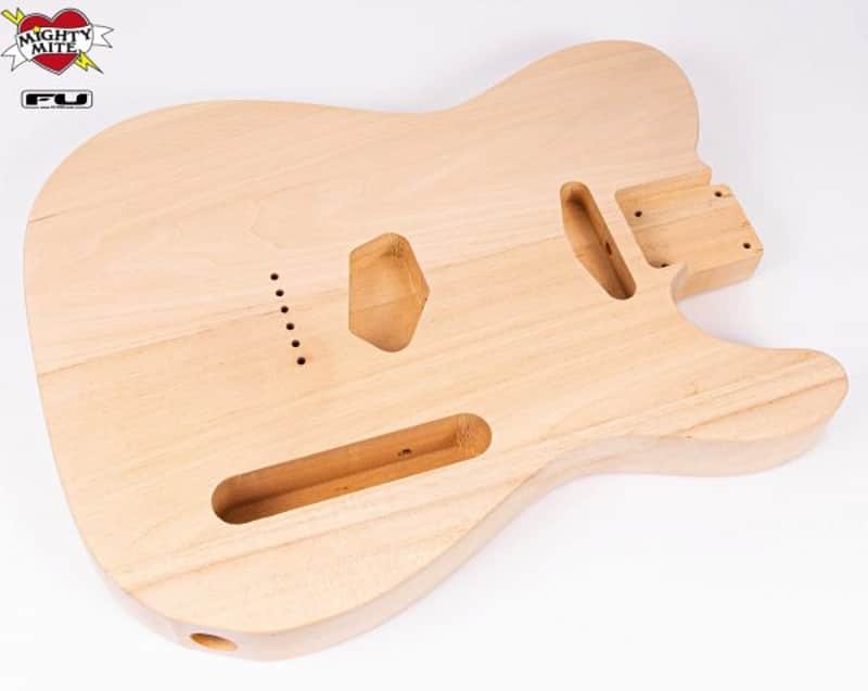 Mighty Mite TE Solid Guitar Body Basswood image 1