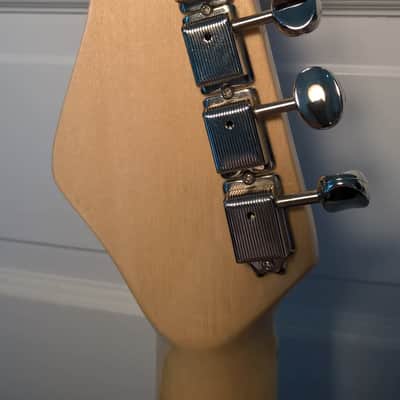 Hutchins Doodlebug -- Brand New Cond; 4 Humbuckers; Paisley & Red Transparent Finish; w/ New Gig Bag image 21
