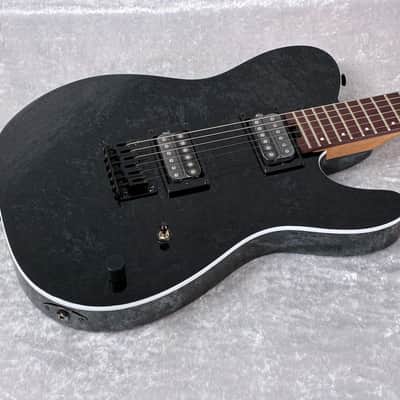 IN-STOCK - CHARVEL STANDARD SERIES TELE STYLE 2 SD2 HH  HT / GLOSS BLACK image 1