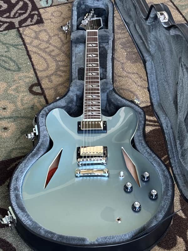 Epiphone Dave Grohl Signature DG-335 2024 - Pelham Blue Unplayed/As New image 1