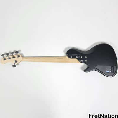 Sadowsky MetroLine Modern 5-String Single Cut Bass SML24SC5 24-Fret Black Satin 8.32lbs 2401-22 image 16