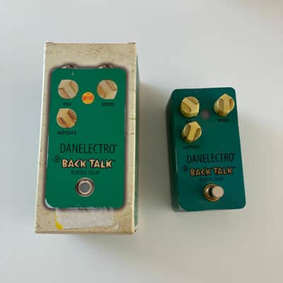 Immagine Danelectro Back Talk Reverse Delay Reissue 2020 - Seafoam Green - 1